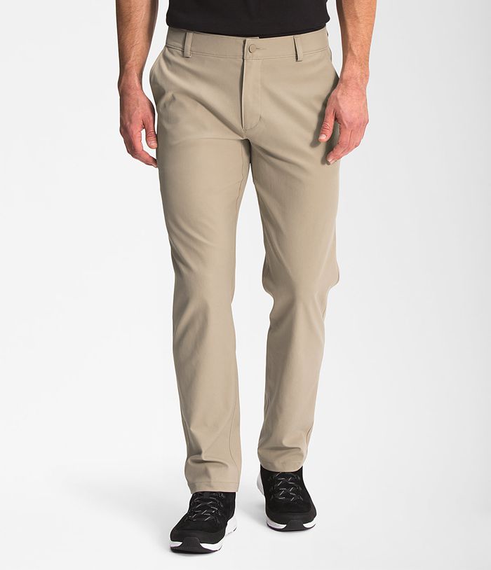 Pantalones The North Face Hombre Beige City Estándar Modern Fit 87502XADQ